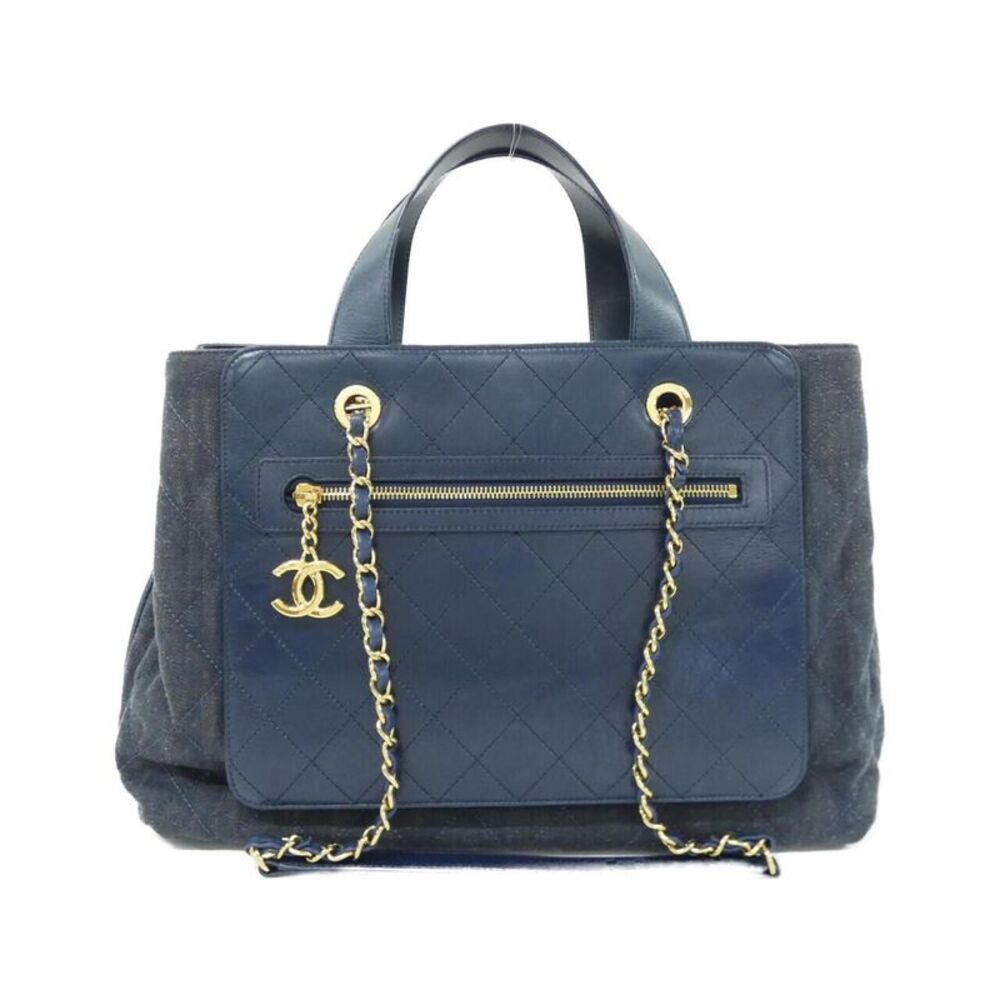 Chanel Calf Denim Shoulder Bag
